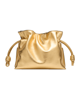 Saint Laurent 2021 Small Monogram Puffer Pouch - Metallic Clutches,  Handbags - SNT265918