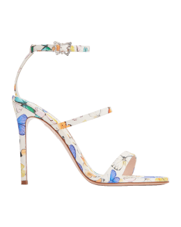 Sophia Webster Heavenly Crystal Wing Stiletto Sandals | Neiman Marcus
