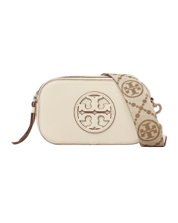 TORY BURCH #37478 Double Zip Grey Pebbled Leather Crossbody – ALL YOUR BLISS