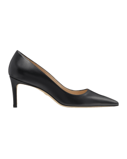 Stuart Weitzman Stuart Leather Stiletto Pumps Neiman Marcus