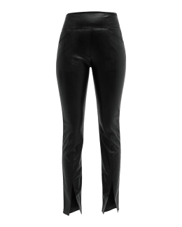 Spanx Legging Ready to Wow Faux Leather Leggings Black (9999)