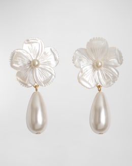 Jennifer Behr Sylvie Ribbon Earrings | Neiman Marcus