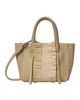 Strathberry Mosaic Shopper Tote in Natural