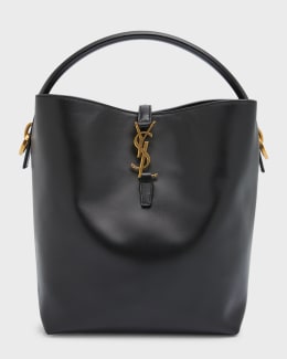 Saint Laurent Le 37 Small YSL Bucket Bag in Spazzolato Leather | Neiman  Marcus