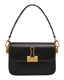 Giorgio Armani Quilted Leather Flap Shoulder Bag | Neiman Marcus