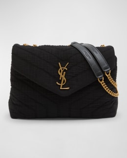 Saint Laurent Loulou Medium YSL Shoulder Bag in Quilted Leather Neiman Marcus