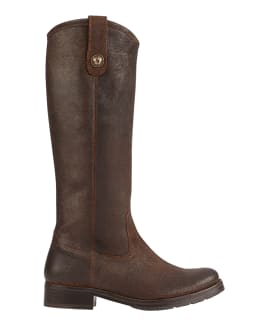 Frye Melissa Leather Belted Tall Riding Boots Neiman Marcus