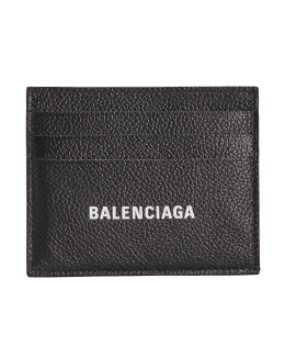 Balenciaga Men's Leather Cash-Card Holder | Neiman Marcus