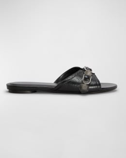 Balenciaga Furry Platform Sandals | Neiman Marcus Balenciaga Furry Platform Sandals | Neiman Marcus