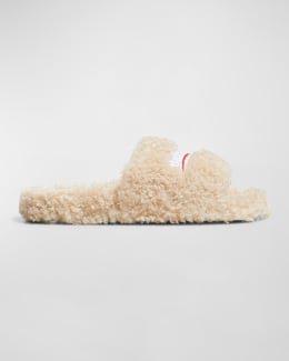 Balenciaga Cagole Studded Flip Flop Sandals | Neiman Marcus