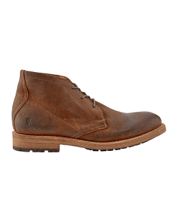 Frye Men s Bowery Leather Chukka Boots Neiman Marcus