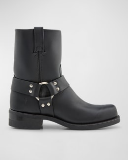 靴 Saint Laurent Paris Wyatt Boots 40 Saint Laurent Men's Wyatt 40 Harness Biker Boots | Neiman Marcus