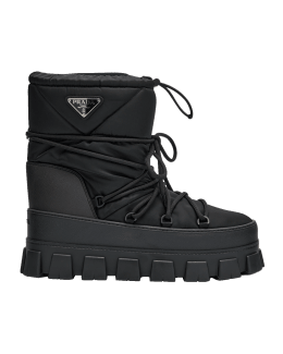 Moschino Unisex Military Patchwork Combat Boots