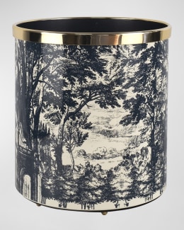 Fornasetti Lina Cavalieri Round Ashtray | Neiman Marcus