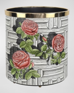 Fornasetti Lina Cavalieri Round Ashtray | Neiman Marcus