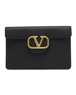 New Mario Valentino Logo Clutch Bag shoes Shoulder bag shoes lilla gold