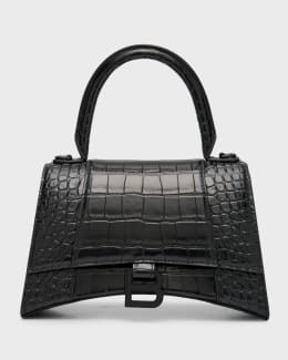 Balenciaga Hourglass XS Bag with Rhinestones | Neiman Marcus