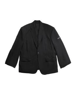 Balenciaga Folded Tailored Jacket | Neiman Marcus