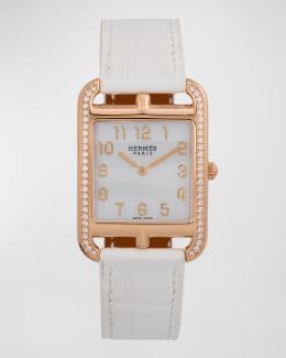 HERMÈS Cape Cod Watch, Large Model, 37 mm | Neiman Marcus