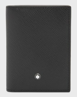 Montblanc Men's Meisterstück Leather Pocket Card Holder | Neiman
