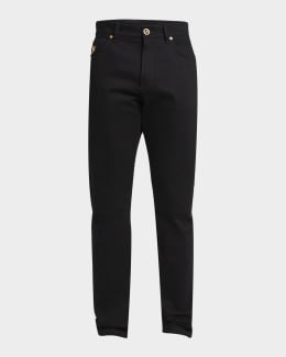 Versace Men's Starry Sky Embellished Jeans | Neiman Marcus
