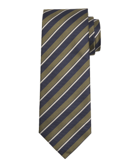 Isaia 7-Fold Foulard Design Silk Tie