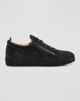 Burberry Men's Leather Box Low-Top Sneakers | Neiman Marcus