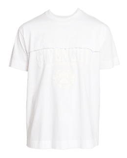 Givenchy Men's Basic Logo Crew T-Shirt - Bergdorf Goodman