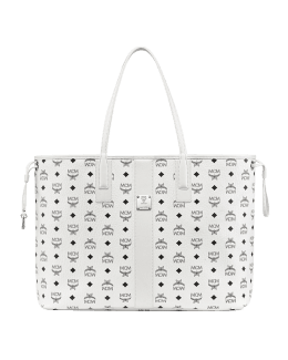 MCM Liz Large Reversible Visetos Shopper Tote Bag | Neiman Marcus