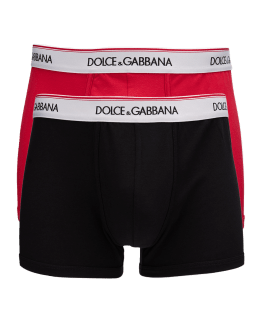 Versace Pack Of Two Greca Logo Boxers - Farfetch