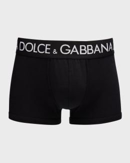 TOM FORD Men's Silk Jacquard Logo Boxers | Neiman Marcus