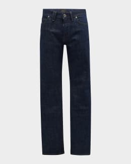 TOM FORD Men's Rinsed Selvedge Slim-Fit Jeans | Neiman Marcus