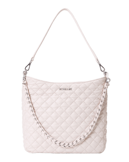 MCM Medium Visetos Klara Hobo - Pink Hobos, Handbags - W3051324