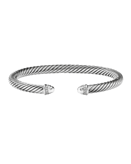 David Yurman Cable Collectibles Heart Bracelet in Silver with 18K Gold ...