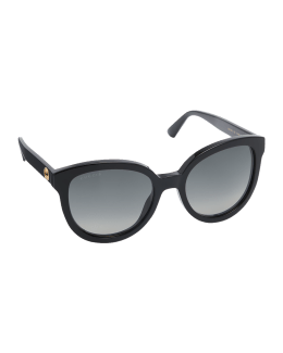 Gucci oversized top acetate sunglasses