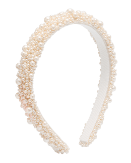 Kate Spade New York Bridal Pearly Satin Headband