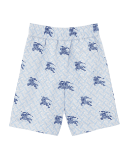 Burberry Boy's Malcolm Bears-Print Swim Trunks, Size 4-14