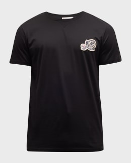 Moncler Men's Small Logo T-Shirt | Neiman Marcus