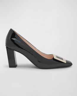 Miu Miu Bicolor Cap-Toe Mary Jane Pumps | Neiman Marcus