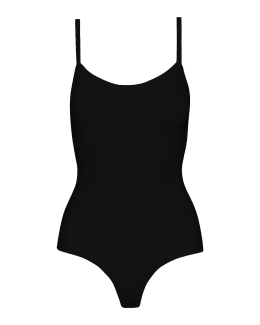 Spanx - Body modelujące Suit Your Fancy Syf Plunge Low-Back Mid-Thigh