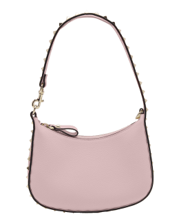 VALENTINO GARAVANI Calfskin Vlogo Loco Shoulder Bag Pink PP 1203763