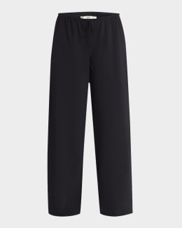 Loewe Wool-Blend Wrap Trousers | Neiman Marcus Loewe Wool-Blend Wrap Trousers | Neiman Marcus