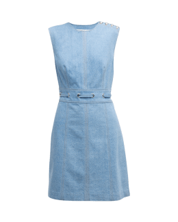 Front Zip Denim Dress – AYPE WORKS