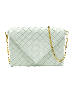 magenta suede Valentino clutch purse - THRIFTWARES