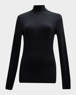 Lurex Turtleneck Top