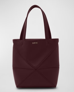 Loewe Flamenco XL Tote Bag in Napa Leather with Golden Foil