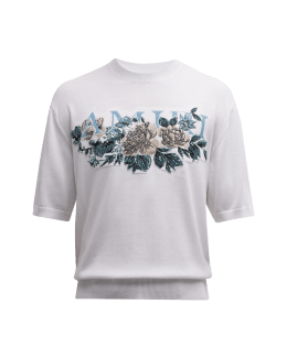 Alexander McQueen Men's Graffiti-Logo T-Shirt | Neiman Marcus