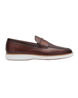 Magnanni Men s Diago Bit Strap Leather Loafers Neiman Marcus