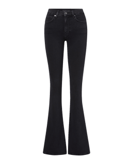 Veronica Beard Jeans Beverly High-Rise Skinny Flare Jeans | Neiman Marcus