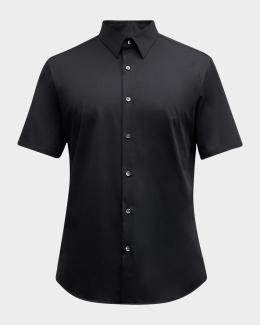 Theory luxe 2025ssシャツ Luxe Cotton Theory Men's Precise Luxe Cotton Short-Sleeve Tee | Neiman Marcus